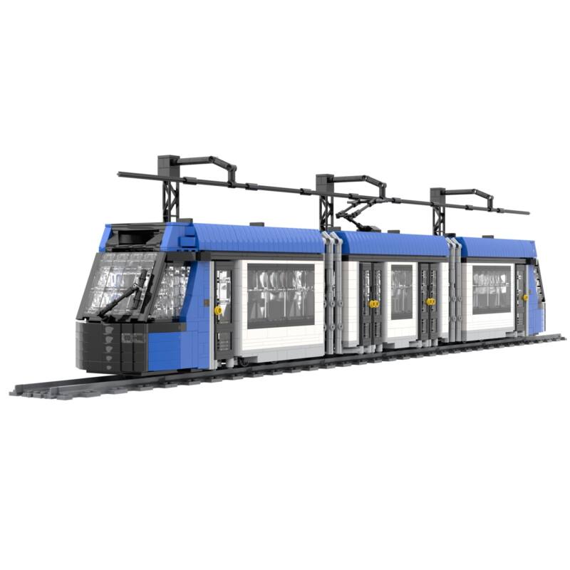 Vista delantera Alstom Citadis Compact