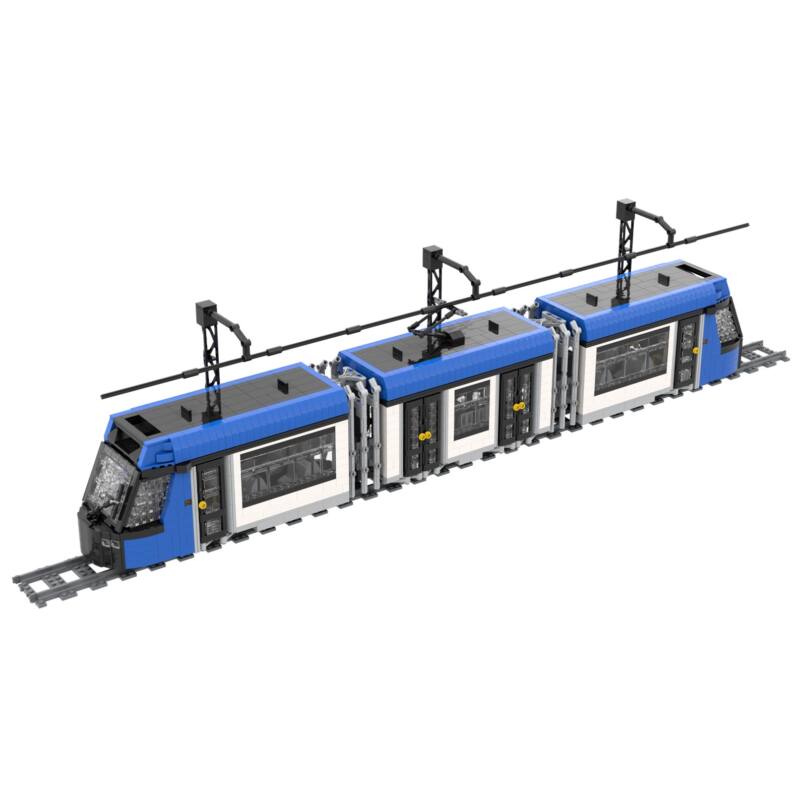 Vista superior Alstom Citadis Compact