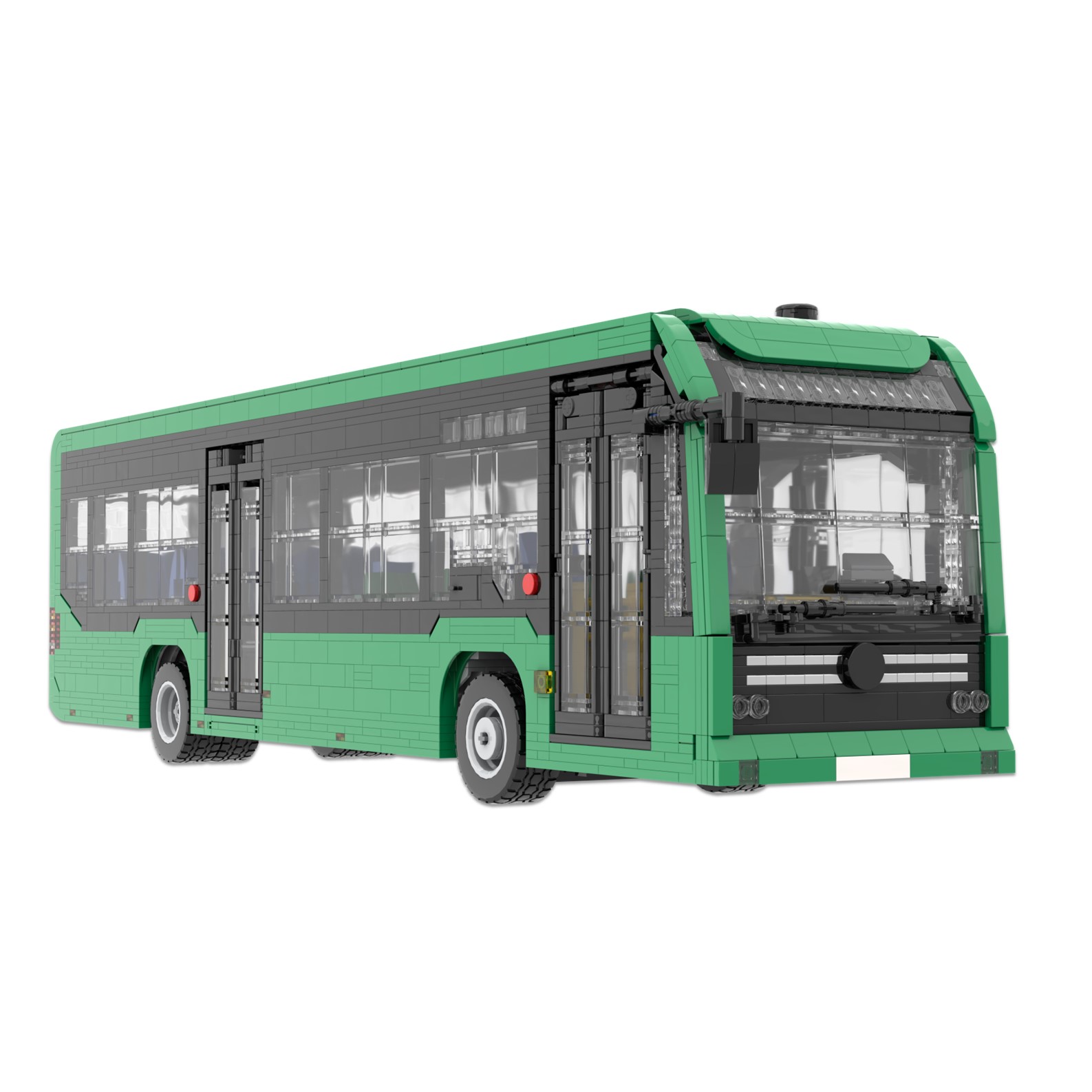 Vista delantera autobús Mercedes Benz eCitaro