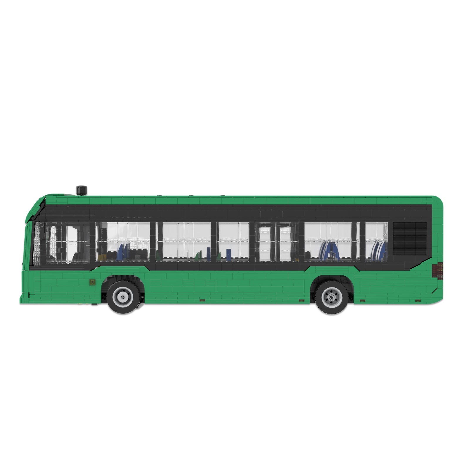 Vista lateral autobús Mercedes Benz eCitaro