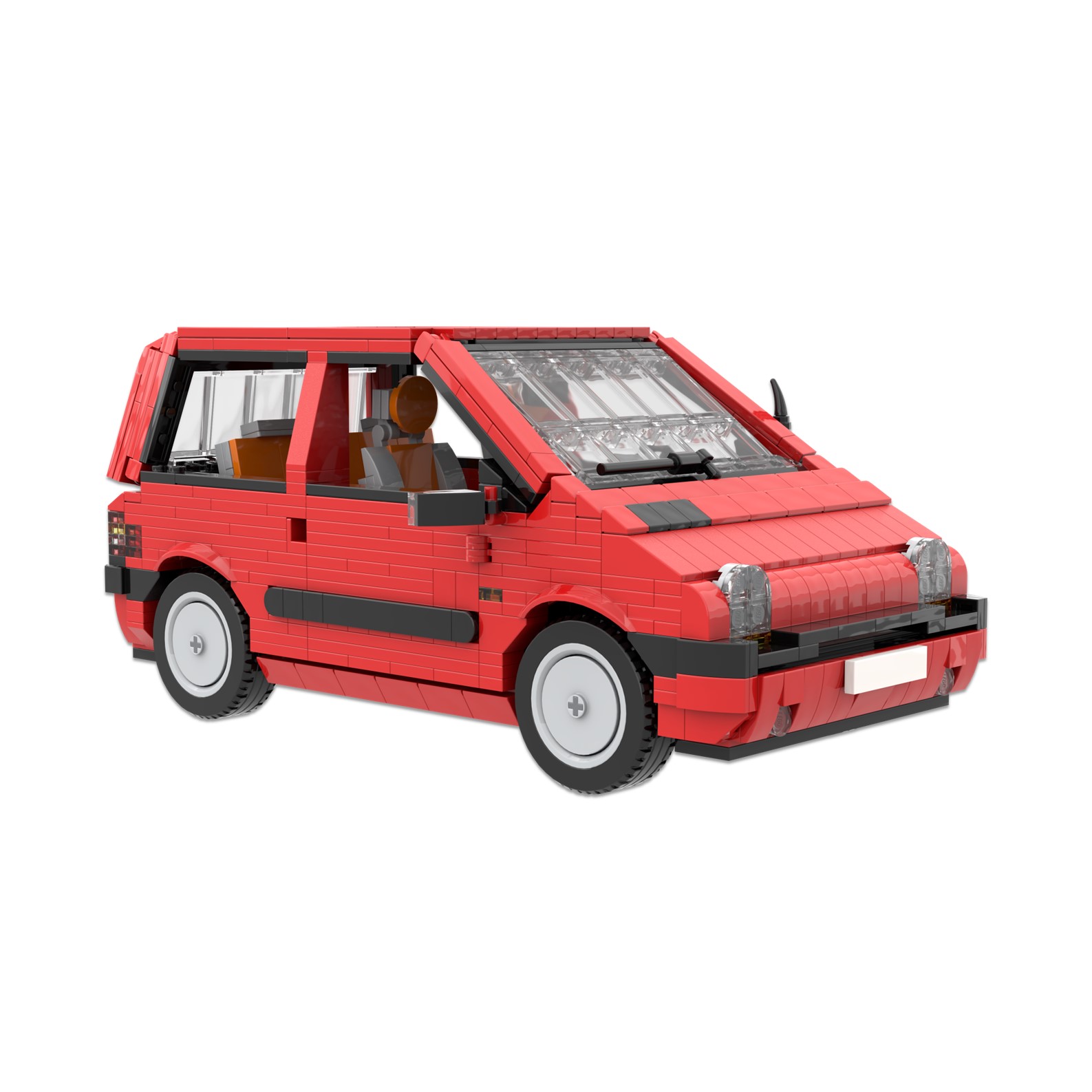Vista frontal Renault Twingo 1992