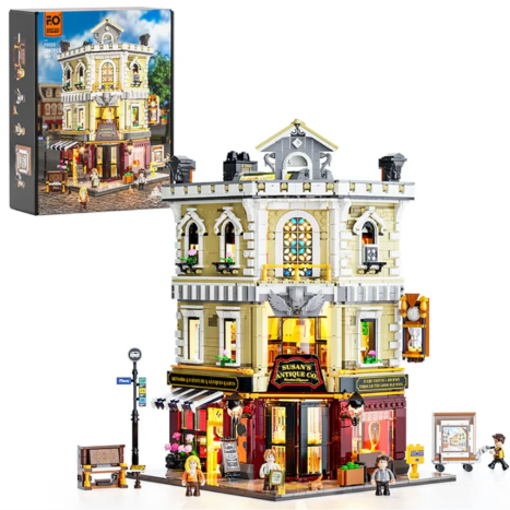 Set Tienda de Antigüedades Lumibricks con miles de piezas para adultos