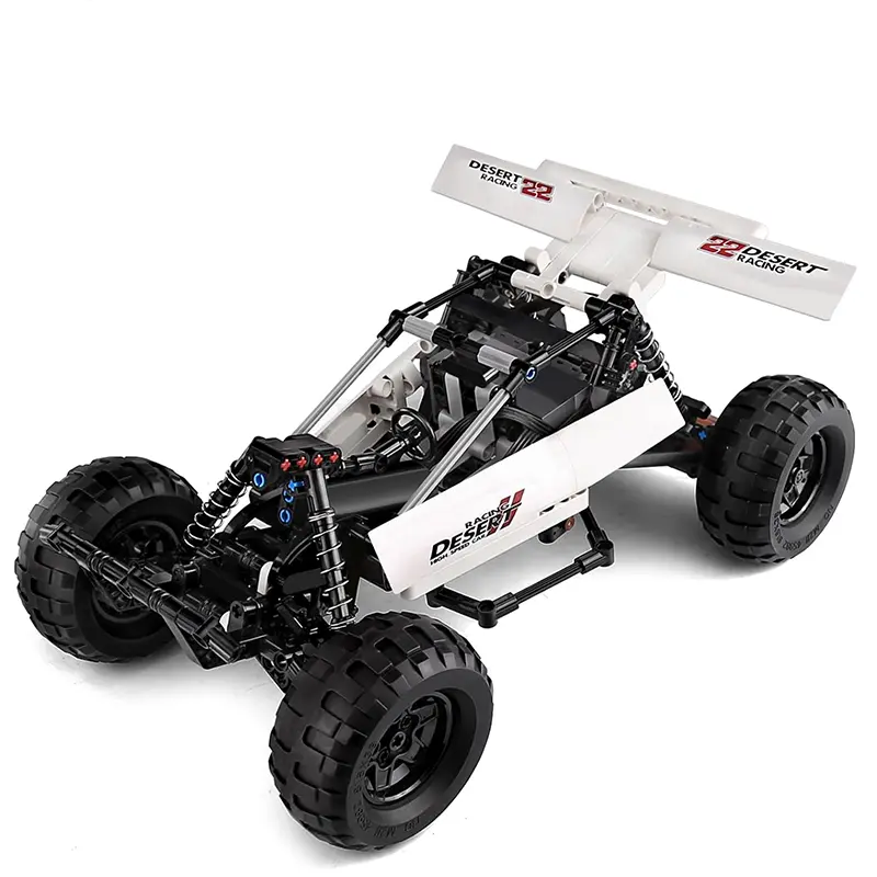 Buggy del Desierto RC Mould King 18001S, coche todoterreno de bloques de construcción