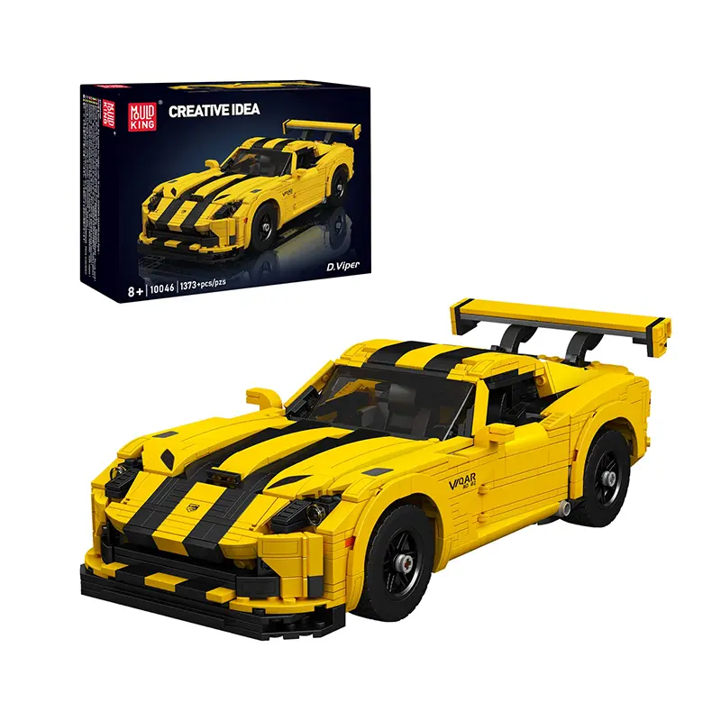 Dodge Viper Mould King 10046S, coche de bloques de construcción