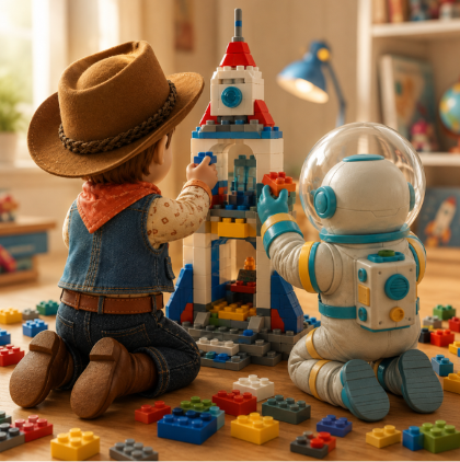 Construye juegos de construcción
