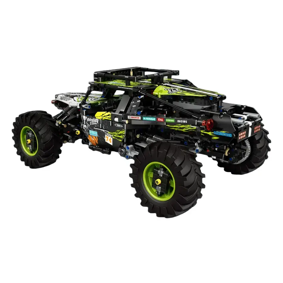 Vista trasera del Buggy Green Hound RC