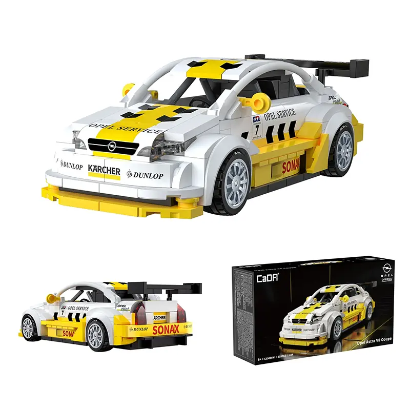 Vista trasera del Opel Astra V8 Coupe
