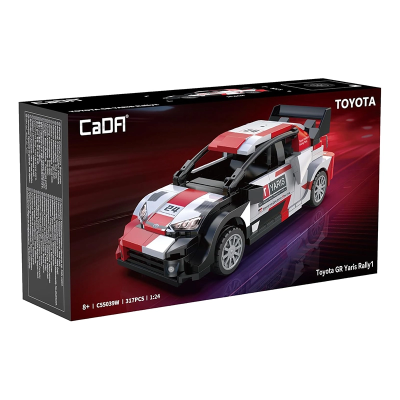 Caja del Toyota GR Yaris Rally1 1:24