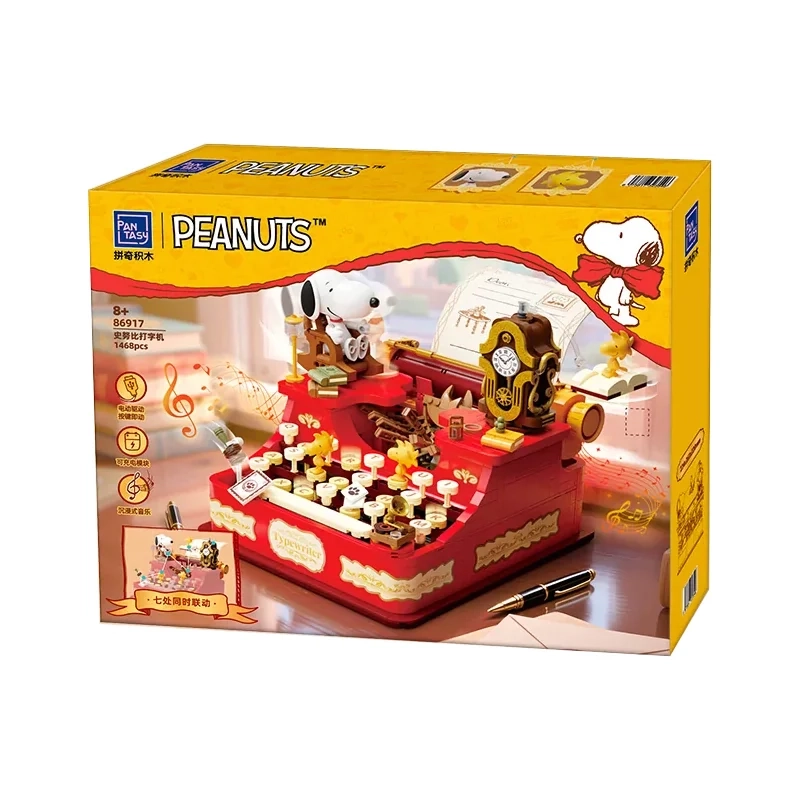 Caja de la Máquina de Escribir Clásica de Snoopy Pantasy 86917